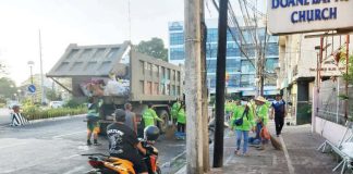 Personnel of the Iloilo City’s General Services Office, street sweepers, and garbage collection teams begin their clean-up operations at 3 a.m. on Monday, Jan. 27, 2025, to ensure the city streets were clean by sunrise. AKSYON RADYO ILOILO 720/FACEBOOK PHOTO