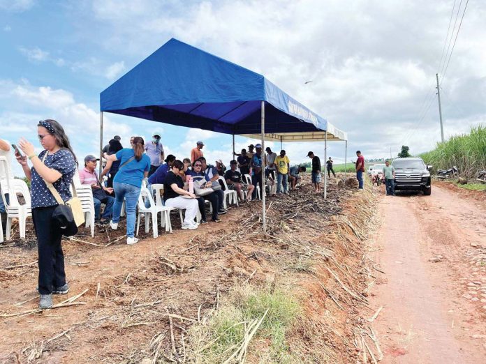 The construction of the 5.90-kilometer farm-to-market road in Barangay Carabalan, Himamaylan City, Negros Occidental commenced on Thursday, Jan. 9, 2025. HIMAMAYLAN CITY GOV’T PHOTO