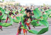 Tinuom Festival of Cabatuan wowed spectators with their performance during the opening salvo of the Kasadyahan sa Kabanwahanan competition of the Dinagyang Festival 2025 on Jan. 9, 2025. AJ PALCULLO/PN