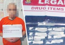 Around P340,000 worth of suspected shabu was recovered from alias Jan-jan” in an anti-illegal drug operation in Barangay Poblacion, Leganes, Iloilo on Wednesday afternoon, Jan. 29, 2025. PHOTO COURTESY OF AKSYON RADYO ILOILO