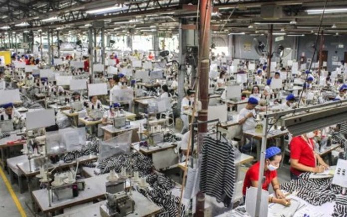 The Philippine manufacturing sector closed 2024 on a high note according to S&P Global. Undated photo shows workers in an apparel manufacturing plant located at the Mactan Export Processing Zone in Cebu province. PHOTO COURTESY OF MEPZ WORKERS ALLIANCE