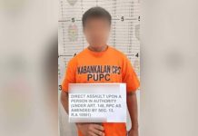 Alias “Timoy” who is facing murder charges is currently detained at Kabankalan Component City Police Station in Kabankalan City, Negros Occidental. NOCPPO PHOTO