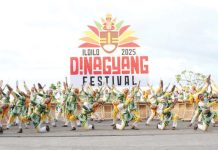 Thousands of spectators fill Iloilo City streets on Thursday, Jan. 9, 2025, during the opening salvo of Kasadyahan sa Kabanwahanan competition of the Dinagyang Festival 2025. Photos show the Tultugan Festival of Maasin, Iloilo giving a sneak peak of their performance at the Iloilo Freedom Grandstand. AJ PALCULLO/PN