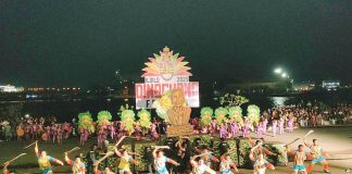 Tribu Pan-ay of Fort San Pedro National High School gave a preview of their performance at the opening salvo of the Ati tribes competition of the 2025 Dinagyang Festival on Friday, Jan. 10, 2025. They wowed spectators with their performance based on the story of Ilongga warrior Teresa Magbanua. AJ PALCULLO/PN