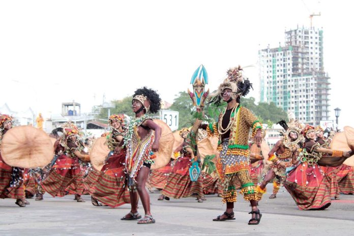 Tribu Paghidaet La Paz National High School is set to perform in New Zealand in November. AJ PALCULLO/PN