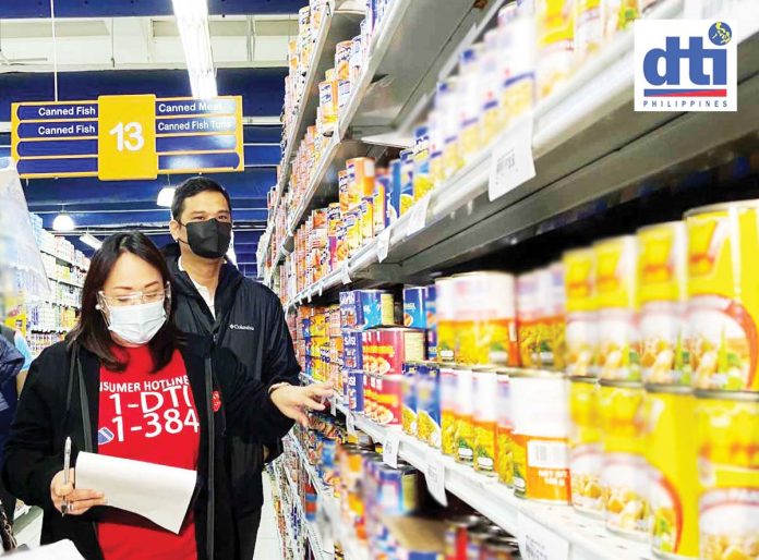 Of the 217 items of basic necessities and prime commodities (BNPC) in the suggested retail price (SRP) bulletin, 28 percent will have price increase. DTI PHOTO