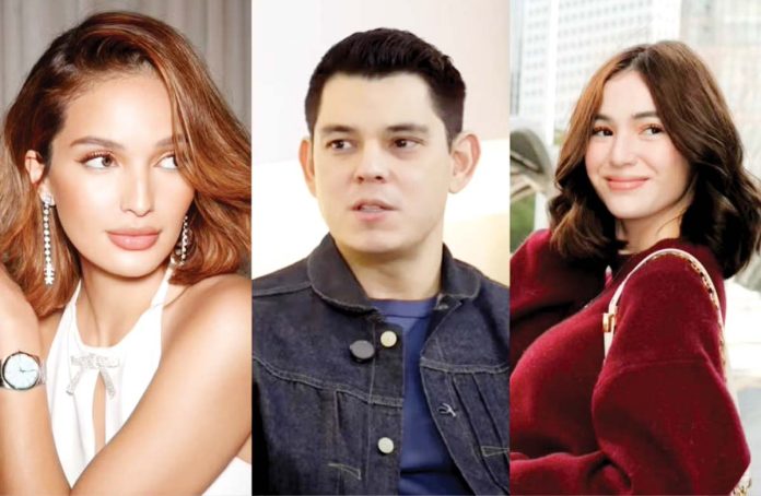 (From left) Sarah Lahbati, Richard Gutierrez and Barbie Imperial. PHOTO COURTESY OF INQUIRER.NET