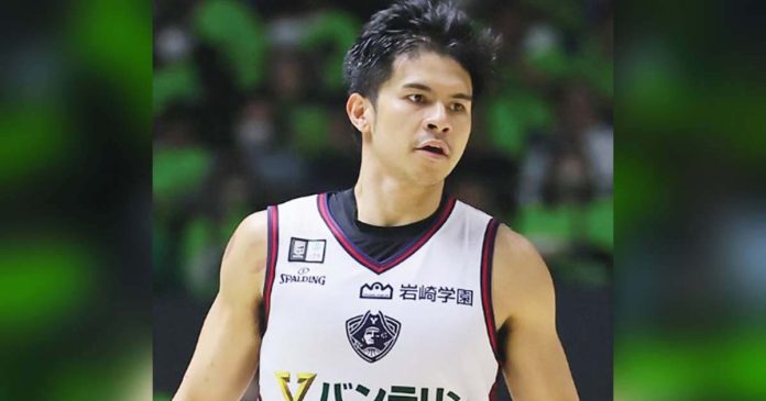 As the B-Corsairs improved to a 10-17 win-loss slate in the Japan B.League Division 1, Kiefer Ravena finished with 12 points, including two three-point conversions, to go with five assists and two rebounds. PHOTO COURTESY OF JAPAN B.LEAGUE