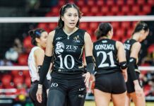 Chinnie Arroyo led the ZUS Coffee Thunderbelles’ straight set win over the Capital1 Solar Energy Solar Spikers. PVL PHOTO