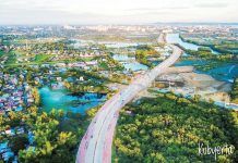 The five-kilometer Sunset Boulevard that connects Barangay Tabucan in Mandurriao, Iloilo City to Barangay Cagbang in Oton, Iloilo is ready to open to vehicular traffic on Jan. 24, 2025. PHOTO COURTESY OF KUBYERTA SHOTS/ILOILO CITY GOVERNMENT FB PAGE