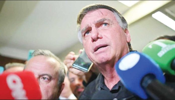 Jair Bolsonaro claims he is a victim of political persecution. GETTY IMAGES