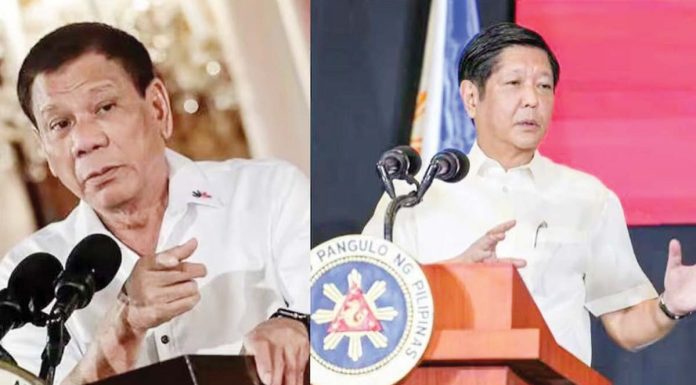 DUTERTE (left), MARCOS (right)