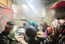 A drug den was dismantled following a successful anti-drug operation in San Jose de Buenavista, Antique on February 22, 2025. Graciella Tanaleon, information officer of the Philippine Drug Enforcement Agency - Region 6, said the drug situation in Western Visayas is still under control. PDEA-6 PHOTO