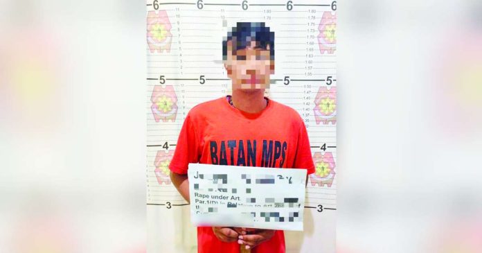 The province of Aklan’s No. 9 fugitive for rape was apprehended on February 1, 2025 in Altavas town. AKLAN PPO PHOTO