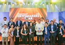 Individuals and institutions recognized at the Manila Bulletin Newsmaker of the Year.