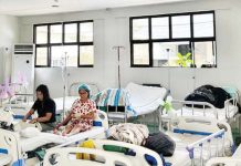 Photo shows the post-operative ward of the Iloilo Provincial Hospital in Pototan town. ILOILO PROVINCIAL HOSPITAL/FACEBOOK PHOTO