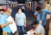 Personnel of the Iloilo City Task Force on Moral and Values Formation conduct random inspections of motels and lodging houses in the city to ensure compliance to City Ordinance No. 2015-447, which explicitly prohibits motels and similar establishments from admitting minors without adult supervision. NESTOR CANONG/TFMVF PHOTO