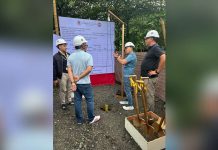 The construction of the pumping station project in Barangay Poblacion, Kalibo, Aklan commenced on Feb. 21, 2025. PHOTO COURTESY OF JURIS SUCRO