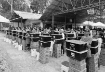 The Department of Social Welfare and Development Region 6 says most of the relief items distributed to residents affected by the Mt. Kanlaon eruption include family food packs, non-food items, and hot meals. PHOTO COURTESY OF PIA 6