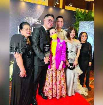 Kris Aquino made her first public appearance at People Asia's People of the Year 2025 on Feb. 25. She was accompanied by her son Bimby, her doctor, and three nurses. MJ FELIPE/ABS-CBN NEWS