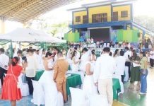 Thirty-one Saraviahanon couples participated in a mass wedding held at the public plaza of E.B. Magalona, Negros Occidental on Feb. 14, 2025.