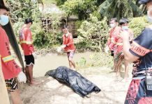 The search and rescue team recovered the body of Mike Divinagracia in an irrigation canal in Barangay Igang, Pototan, Iloilo. The victim was reported missing since Feb. 24, 2025. PITIK NI AYIE/FACEBOOK PHOTO