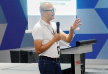 Engr. Bailey del Castillo, Chief Operations Officer of Negros Power, leads a dialogue with barangay officials and residents in Bacolod City during the "PaKAPe Program."