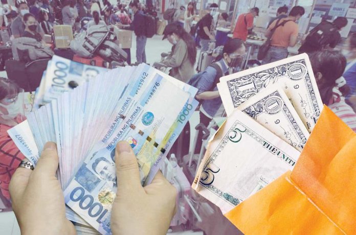 Personal remittances from overseas Filipinos reach USD38.34 billion last year, the highest recorded to date, the Bangko Sentral ng Pilipinas said on Monday, Feb. 17, 2025. Of the total, cash remittances amounted to USD34.49 billion. PHOTO COURTESY OF GMA NETWORK