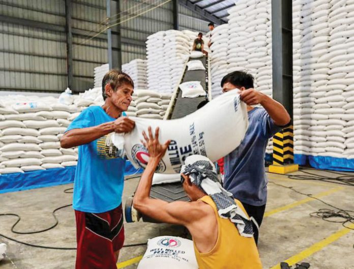 The National Food Authority (NFA) appeals to local government units to fast-track the pullout of rice reserves, allowing more spaces in NFA warehouses for more palay procurement. PHOTO COURTESY OF ABS-CBN NEWS