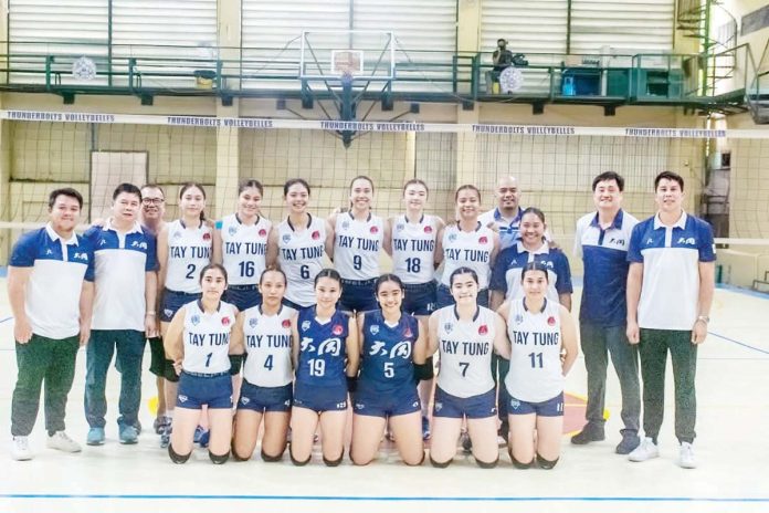 Members of Bacolod Tay Tung High School Thunderbolts team. PHOTO COURTESY OF BIKI MOTOGRAPHY