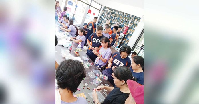 A total of 56 residents of Silay City, Negros Occidental, comprising of mostly women, participated in the recently conducted livelihood training program of the Bureau of Fire Protection - Silay City. SILAY CITY FIRE STATION PHOTO