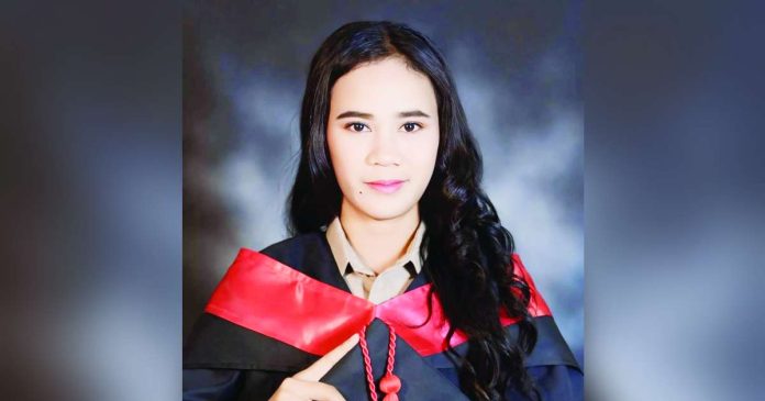 Shella Mae Salibio ranks ninth place in the February 2025 Licensure Examination for Criminologists. BAGO CIO PHOTO