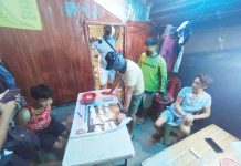 Around 400 grams of suspected shabu worth P2.7 million were confiscated from couple identified as aliases “Mary Joy” and “Cyril” in an antidrug operation in Barangay Ungka 1, Pavia, Iloilo. PAVIA MPS PHOTO