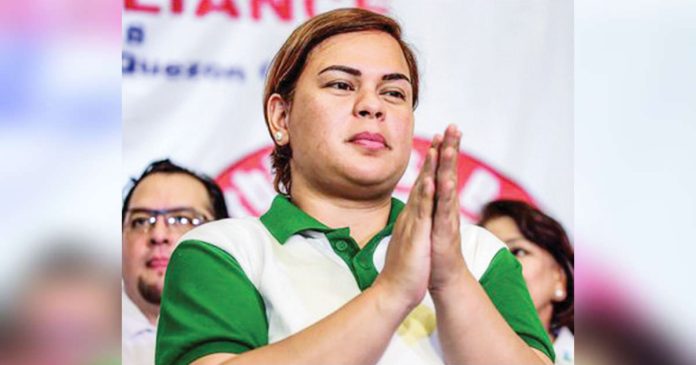 “Ang buong gobyerno ay iniwanan na po ang Office of the Vice President,” Vice President Sara Duterte-Carpio tells overseas Filipino workers in Hong Kong on Sunday. DUTERTE-CARPIO