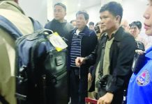 Former President Rodrigo Duterte was arrested on Tuesday, March 11, by the Philippine National Police upon his arrival at Ninoy Aquino International Airport Terminal 3 due to the warrant for crimes against humanity by the International Criminal Court. PHOTO COURTESY OF INQUIRER.NET