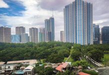 The skyline and business district of Bonifacio Global City in Taguig City on Oct. 4, 2024. The Philippines' economic growth is expected to grow by more than 6 percent in 2025, Sun Life Investment Management and Trust Corporation and Standard Chartered said. PNA PHOTO BY JOAN BONDOC