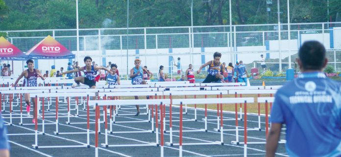 THE HEAT IS ON. Athletes give their all in the hurdle race at the 2025 Western Visayas Regional Athletics Association (WVRAA) Meet, as the early morning schedule helps them avoid the peak heat of the day at the Binirayan Sports Complex in San Jose de Buenavista, Antique. The Department of Health warns the public about heat-related illnesses. Prolonged heat exposure increases the risk of heat stroke, a serious condition that may cause loss of consciousness, confusion, seizures, or convulsions, which can be fatal if left untreated. PHOTO FROM PROVINCE OF ANTIQUE FACEBOOK PAGE