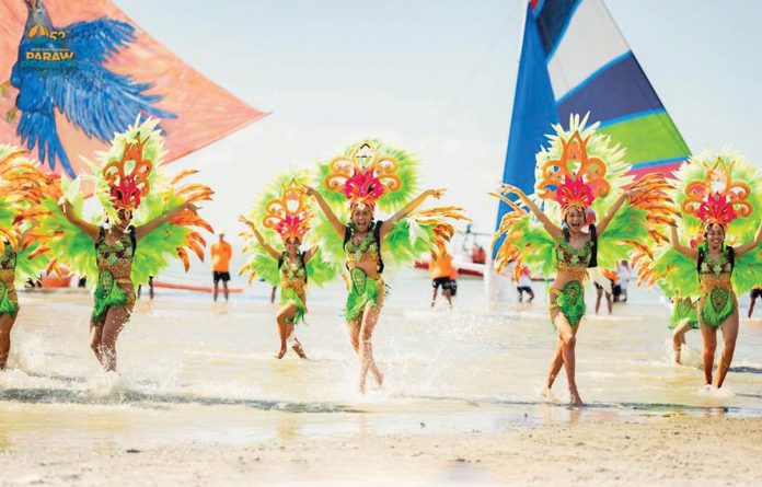 Sinamba sa Regatta, a group dance competition inspired by Iloilo’s maritime heritage, is part of the annual Iloilo-Guimaras Paraw Regatta Festival. Iloilo City Government Photo