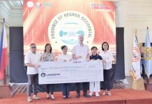 Gov. Eugenio Jose Lacson (fourth from left) received the incentive fund of P3 million for Negros Occidental as a passer of the 2024 Seal of Good Local Governance from the Department of Interior and Local Government, on March 7, 2025. PROV’L GOV’T OF NEGROS OCCIDENTAL/FB PHOTO