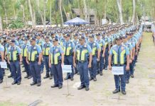 More than 1,000 security forces were sent off on Saturday, March 22, 2025, to secure the 29th Panaad sa Negros Festival in Negros Occidental.