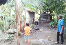 Barangay Idio in Sebaste, Antique conducts spraying as a dengue prevention measure in this undated photo. Barangay captain Pamela Azucena says they campaign for their residents to practice the 4 o’clock habit. PHOTO COURTESY OF PAMELA AZUCENA