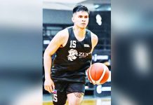 As the B-Corsairs improved to a 17-24 record in the Japan B.League Division 1, Kiefer Ravena finished 15 points, including two three-point connections during their game against Seahorses Mikawa. SGA PHOTO