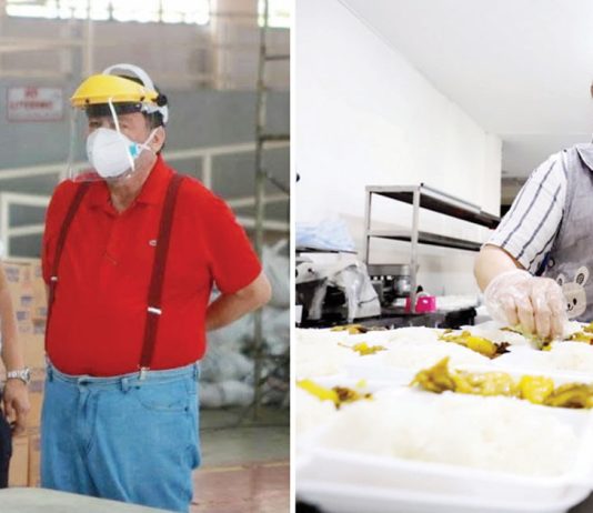 HANDS-ON. Mayor Jerry P. Treñas, joined by his son, Councilor Miguel Treñas, and Chief of Staff Jonas Bellosillo (left photo), visited the Uswag Relief Operation Center at Jaro gym in Jaro, Iloilo City. Meanwhile, First Lady Rosalie Treñas (right photo) actively prepared meals for frontliners through Uswag Kitchen Patrol, while their daughter Raisa Treñas led the Uswag Community Kitchen's mobilization efforts. Five years since the COVID-19 pandemic struck, these photos are just among the countless ones that stand as powerful reminders of Iloilo City’s battle against it — a testament to Ilonggo resilience and unity. The true spirit of Wakanda lives on in every Ilonggo, extending beyond the challenges of the pandemic. Mayor Treñas expresses his deepest gratitude for the unwavering trust in his leadership, the relentless prayers, and the invaluable contributions of the community — efforts that have earned Iloilo the proud nickname, “Wakanda of the Philippines.”